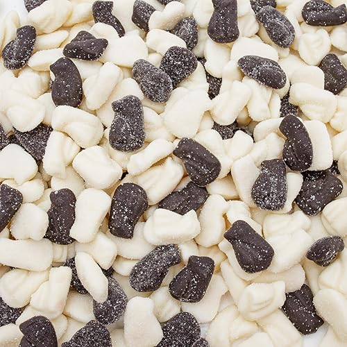 Guatemalan Gummy Candy Bulk 1 lb - Cola Gummies, Gelatin Based, Soft and Chewy, Penguin Shaped, in Resealable Bag