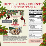 Cherry Republic Triple Cherry Granola, 1 lb Bag, Mix of Cherries, Blueberries, Strawberries, Oats, Almonds and Honey, Gourmet Snack, Healthy Granola