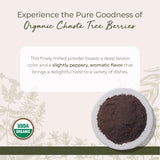 Starwest Botanicals Chaste Tree Berries Powder Organic - Dried Herb for Chasteberry Tea, Vitex Agnus Castus, Certified Kosher, Non-GMO - Bulk 1 lb Bag