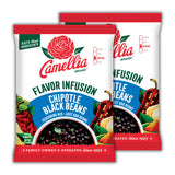 Camellia Beans Chipotle Black Beans Flavor Infusion Seasoning Mix - Smoky Chipotle Chili & Paprika Blend with Onion & Garlic - All-Natural, Non-GMO