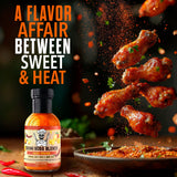 Chimi Boss Mango Habanero Sauce - Sweet-Heat Flavor Explosion for Tacos, Chicken, Pizza & More - 8 fl oz Bottle - Small Batch, USA Made, No Fillers