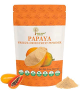 Indus Farms Freeze-Dried Papaya Fruit Powder | Pure Tropical Papaya for Smoothies, Yogurt, Baking, Desserts & Wellness Drinks | GMO-Free, Vegan | 8 oz