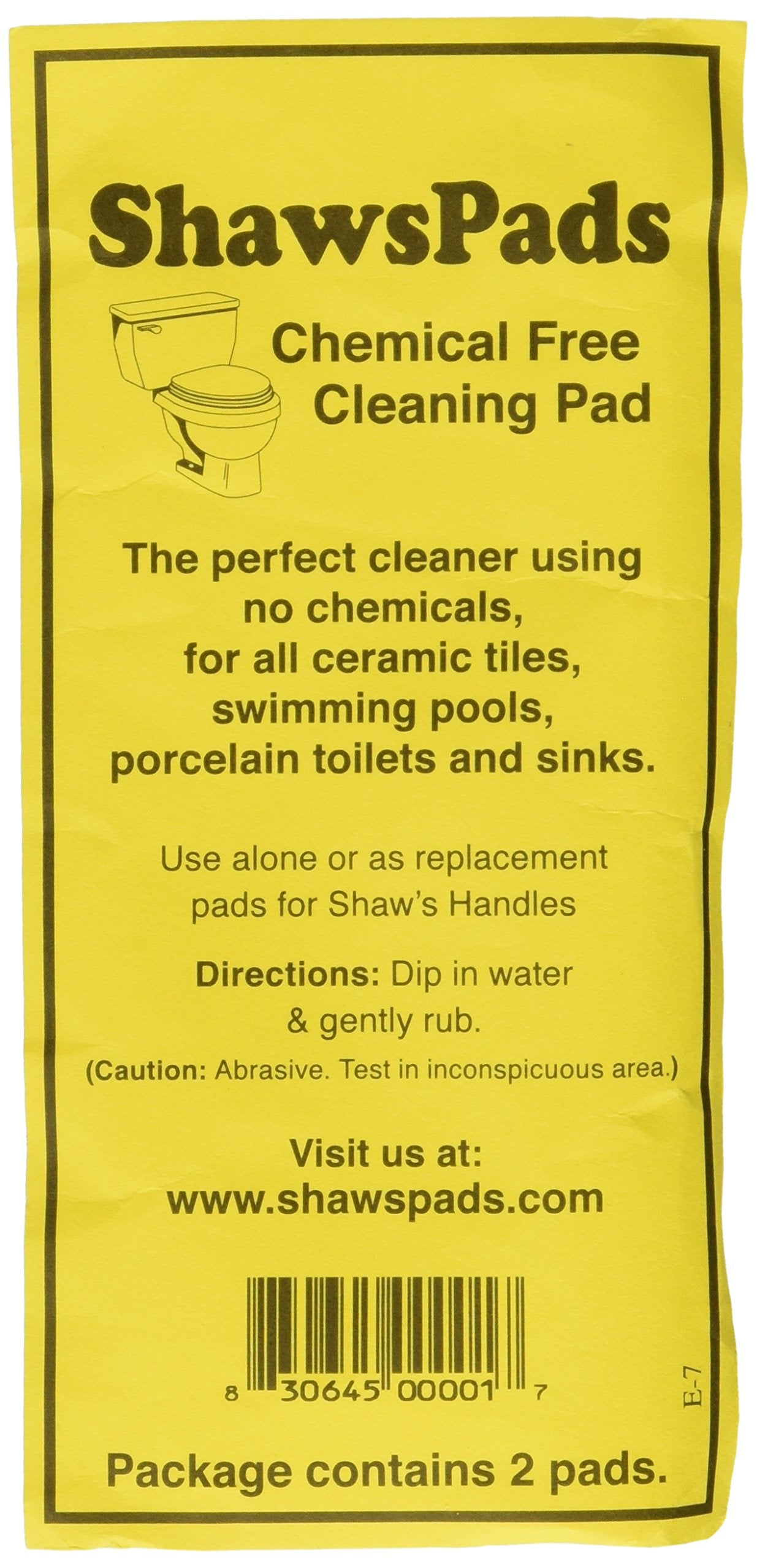 Toilet Ring Remover - Environmentally Friendly Cleaner Pads For Use on Porcelain Toilets, Ceramic Tiles, Sinks And More