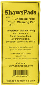 Toilet Ring Remover - Environmentally Friendly Cleaner Pads For Use on Porcelain Toilets, Ceramic Tiles, Sinks And More