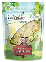 Food to Live - Blanched Sliced Almonds, 8 Ounces Thinly Sliced Raw Blanched Almonds, Vegan, Keto, Kosher, Bulk. High in Vitamin E, Riboflavin. Great
