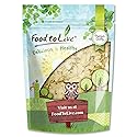 Food to Live - Blanched Sliced Almonds, 8 Ounces Thinly Sliced Raw Blanched Almonds, Vegan, Keto, Kosher, Bulk. High in Vitamin E, Riboflavin. Great