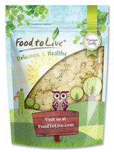 Food to Live - Blanched Sliced Almonds, 8 Ounces Thinly Sliced Raw Blanched Almonds, Vegan, Keto, Kosher, Bulk. High in Vitamin E, Riboflavin. Great
