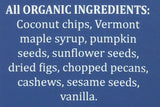 Back Roads, Granola Maple Pecan Organic, 10 Ounce