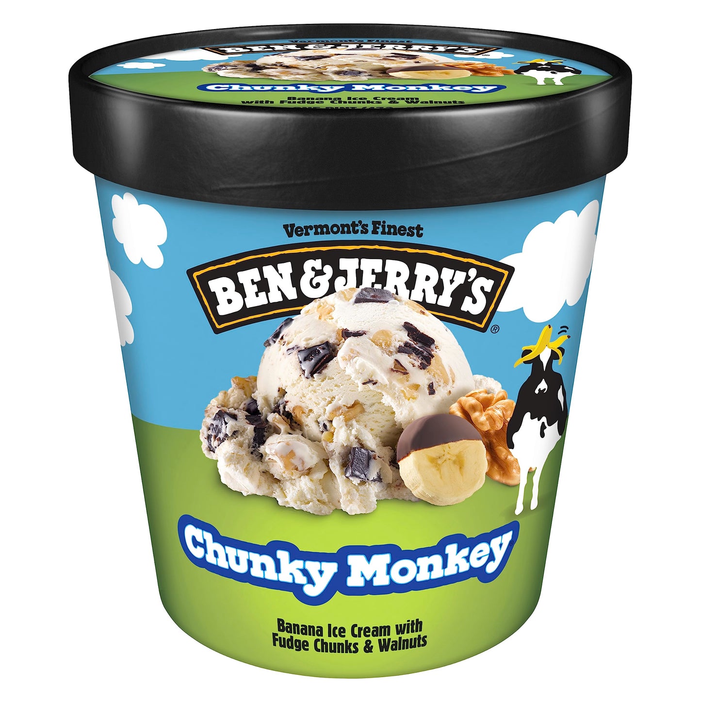 Ben & Jerry's Ice Cream Chunky Monkey 16 oz