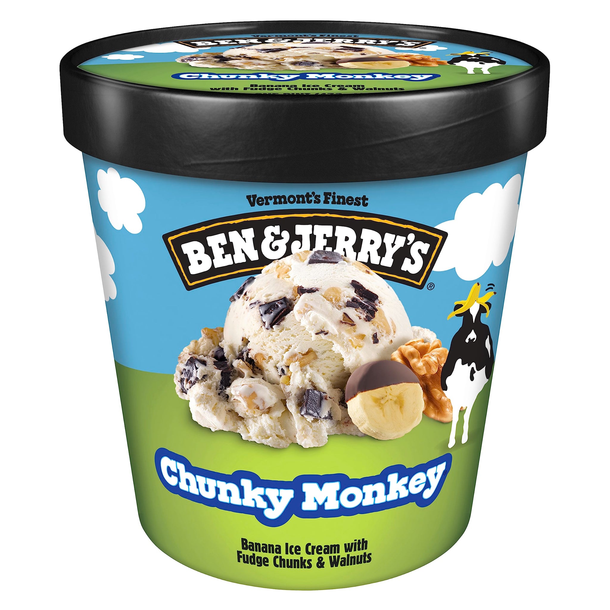 Ben & Jerry's Ice Cream Chunky Monkey 16 oz