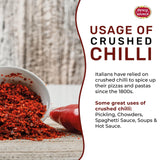 Crushed Red Pepper Flakes 10 Pound Bulk Value Pack - Chili Flakes - by Spicy World