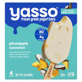 Yasso Pineapple Coconut Greek Yogurt Bars, 14 FZ