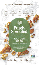 Purely Sprouted Garden Herb Sprouted Snack Mix