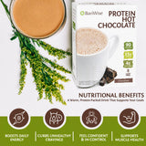 BariWise Protein Hot Chocolate, Hot Cocoa, Low Sugar, Low Carb, Keto Friendly & Gluten Free (7ct)