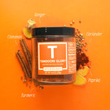 Spiceology - Tandoori Glory - Indian Masala Blend - Curry Spices and Seasonings - Use On: Chicken, Vegetables, Lamb, Marinades, Pork, Seafood, Nuts