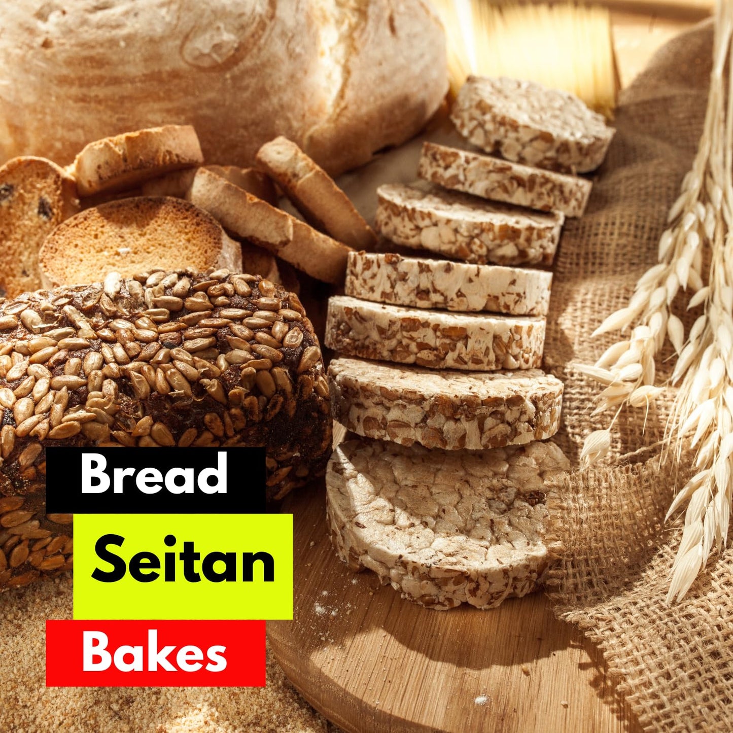 Food & Beyond Vital Wheat Gluten 4 lb | High-Protein Natural Wheat Flour | Premium Quality for Baking, Bread, Pizza Dough & Seitan Recipes
