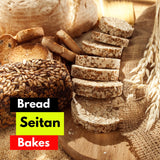 Food & Beyond Vital Wheat Gluten 4 lb | High-Protein Natural Wheat Flour | Premium Quality for Baking, Bread, Pizza Dough & Seitan Recipes