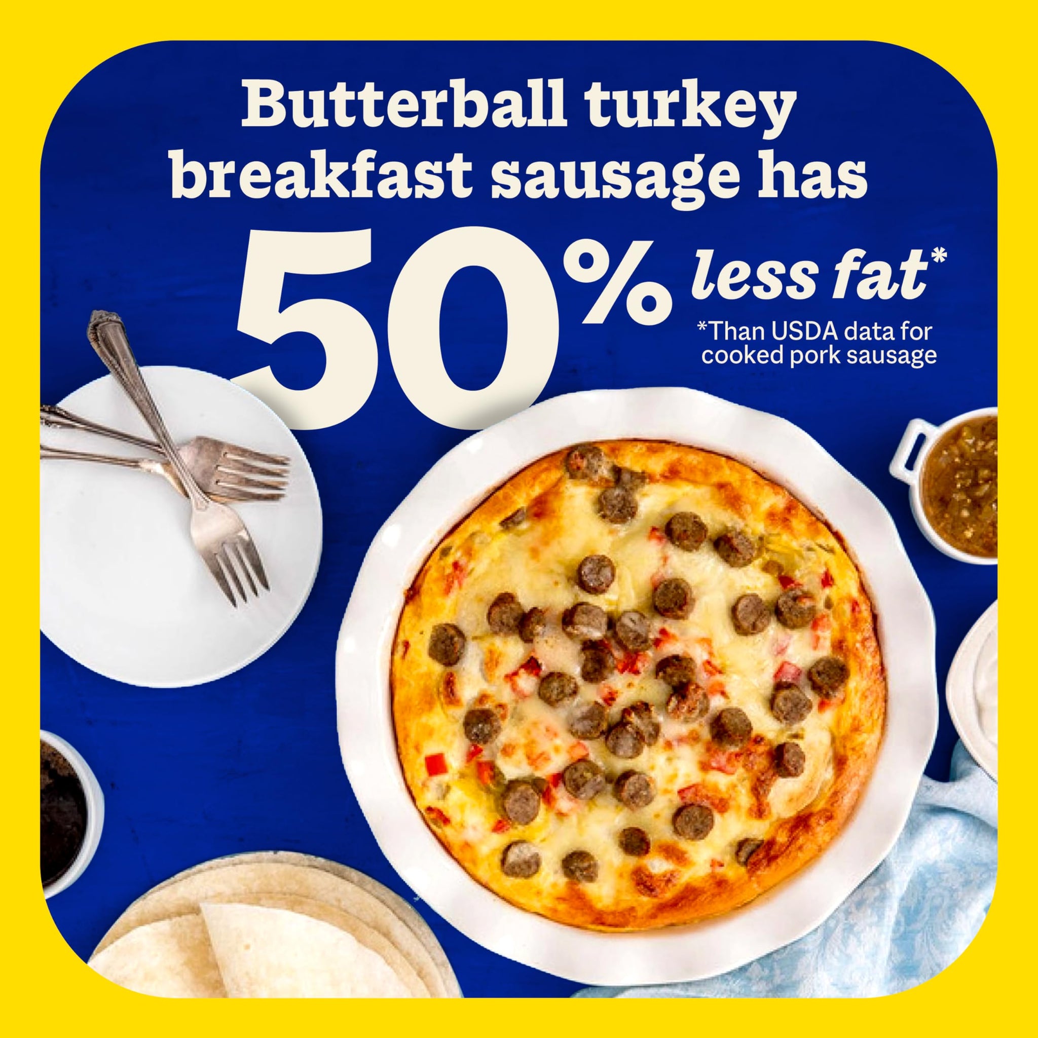 Butterball, All Natural Fully Cooked Breakfast Sausage Patties, 8 oz