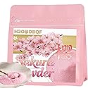 Sakura Powder, 100% Natural Cherry Blossom Flavor, Food Grade, Vegan, for Baking, Tea, Lattes & Desserts, 100g