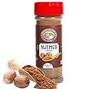Angel Brand Ground Nutmeg 2 oz Bottle- Premium Rich and Aromatic Taste of Carefully Selected Nutmeg Ground - Versatile and Powerful Spice for