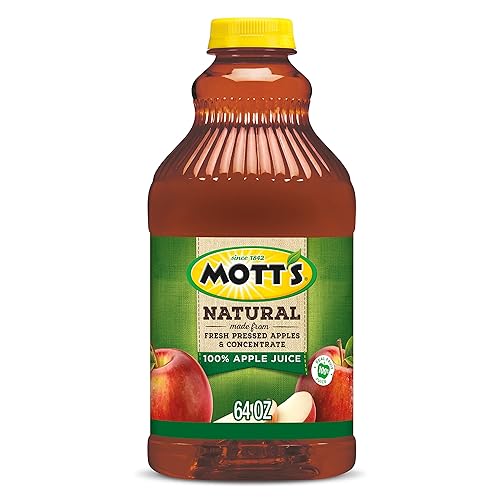 Mott's Apple Juice, 64-Ounce Bottles (Pack of 8)
