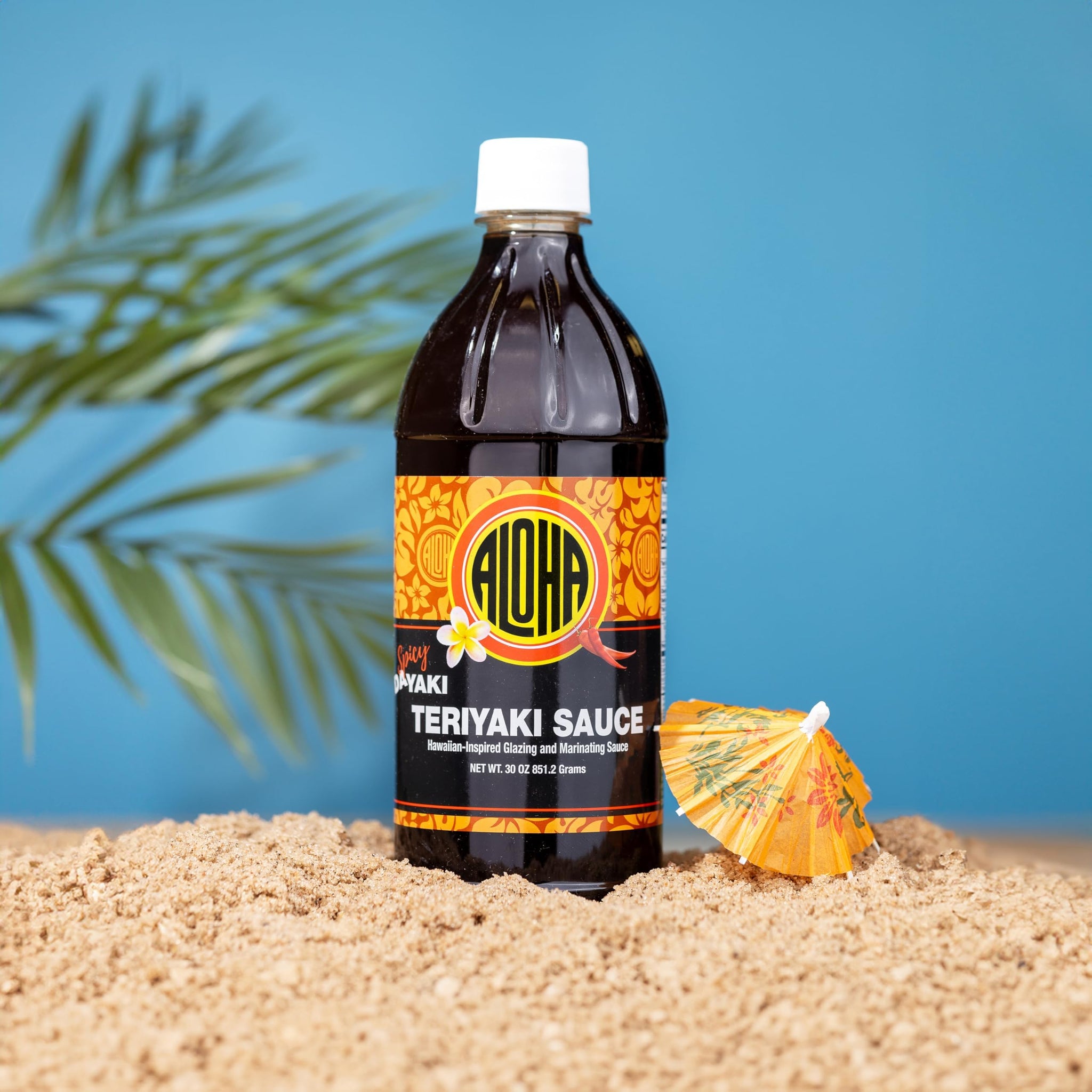 Aloha Shoyu - Spicy Da Yaki Sauce - Sweet Heat for Marinade or Glaze - Made In Hawaii - 30 oz. Bottle