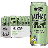 Yachak Yerba Mate Drink, Ultimate Mint, Packaging May Vary, 16 Fl Oz, Pack of 12