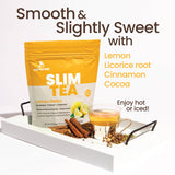 Slim Tea 14 Day Herbal Teatox, Blend of Natural Herbs and Botanicals, Supports Healthy Weight Management, Supports Metabolism, Delicious Lemon Flavor