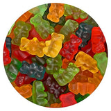 Gummy Bears, 1 Pound Bulk Bag Gummies, Assorted Fruity Flavors (Tangerine, Strawberry, Pineapple, Lemon and Blueberry), Gummy Chewy Candy for Kid's