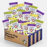 Bussin Boxes Variety Snack Box with Skinny Pop Popcorn Individual Bags (35 Count)
