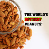 Peanuts from Hell - Ultimate Spicy Gourmet Gift Peanuts 7.25 oz Jar - Try if you dare! (Habanero from HELL)