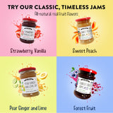Old World Quality Foods Jam Assortment 4CT/ 9.52oz each