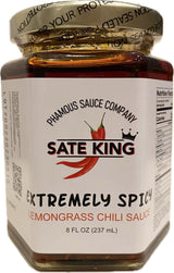 Phamous Sauce Company Lemongrass Chili Sauce (8 FL OZ, Extremely Spicy - contains Carolina Reaper)