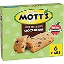 Mott's Soft Baked Bars, Chocolate Chip, Made with Applesauce, 6 Ct, 5.76 oz