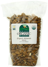 Braga Organic Farms Organic Natural Almonds 2 lb. bag
