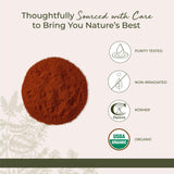 Starwest Botanicals Paprika Powder Organic - Dried Seasoning Spice for Cooking, Use for Chili, Potato Salad, Curry, Sauces, & More, Sweet & Smoky