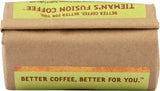 TIEMANS COFFEE Premium Ground Dark Coffee, 10 OZ