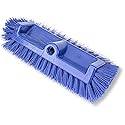 SPARTA Multi-Level Tile Scrub Brush 12" Wide Brush Head, Heavy-Duty Tile Cleaning Brush with End Bristles for Commercial Tiles, Tubs and Floor