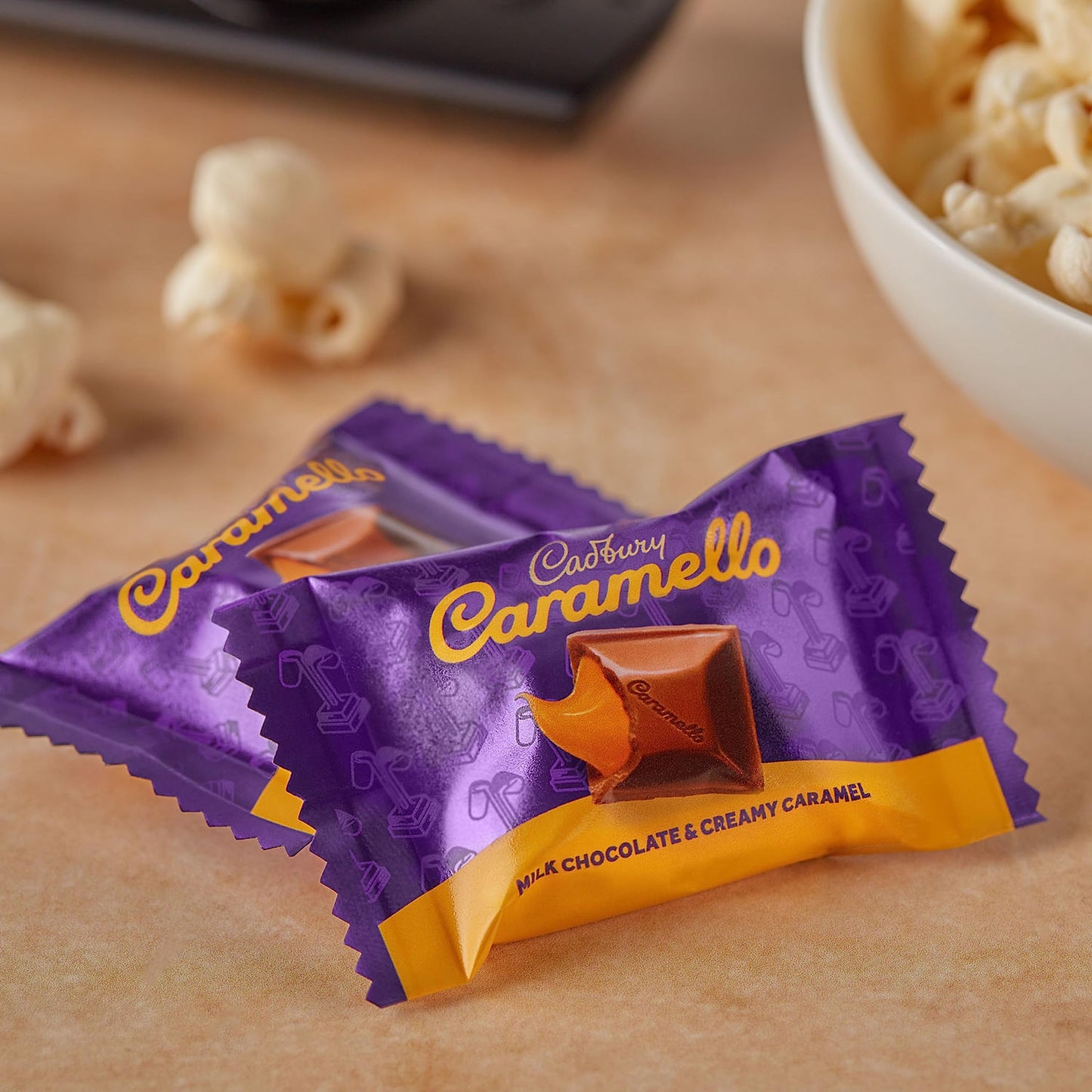 CADBURY CARAMELLO Miniatures Milk Chocolate Caramel Candy Share Pack, 8 oz