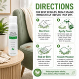 Stain Venom Foam Multi-Use Laundry and Fabric Stain Remover - 7 oz Bottle - Free From PFAAS, PFOS, PFOA, VOC’s, And 1,4 Dioxane- Works On Fresh Pet