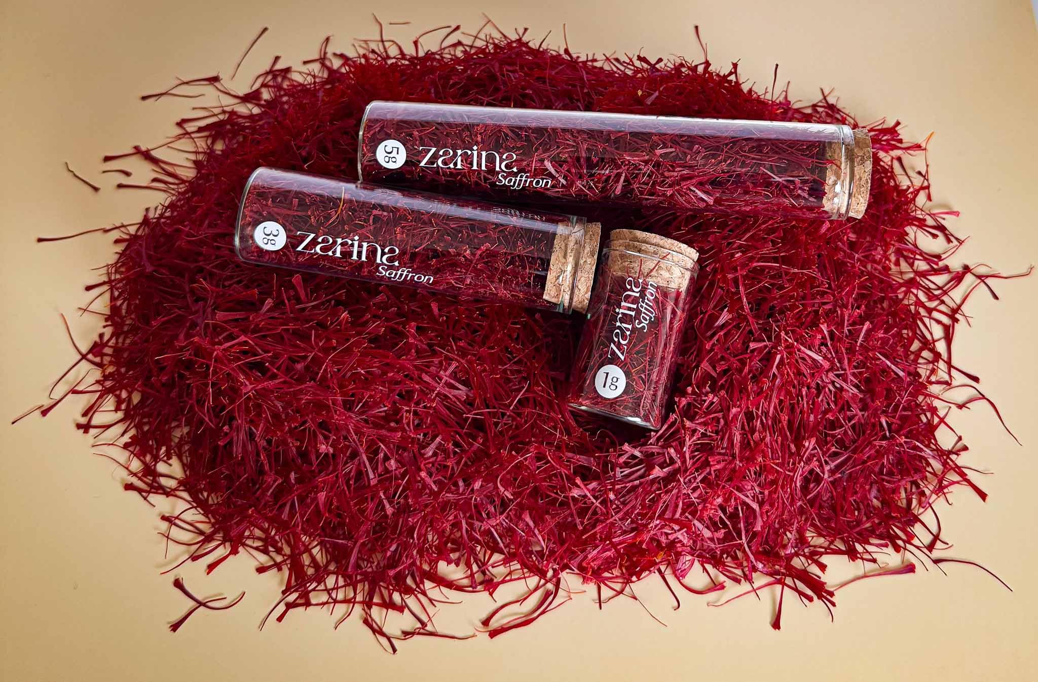 Zarina Saffron Threads - Premium Grade A+ | Handpicked & 100% Pure (5 grams)