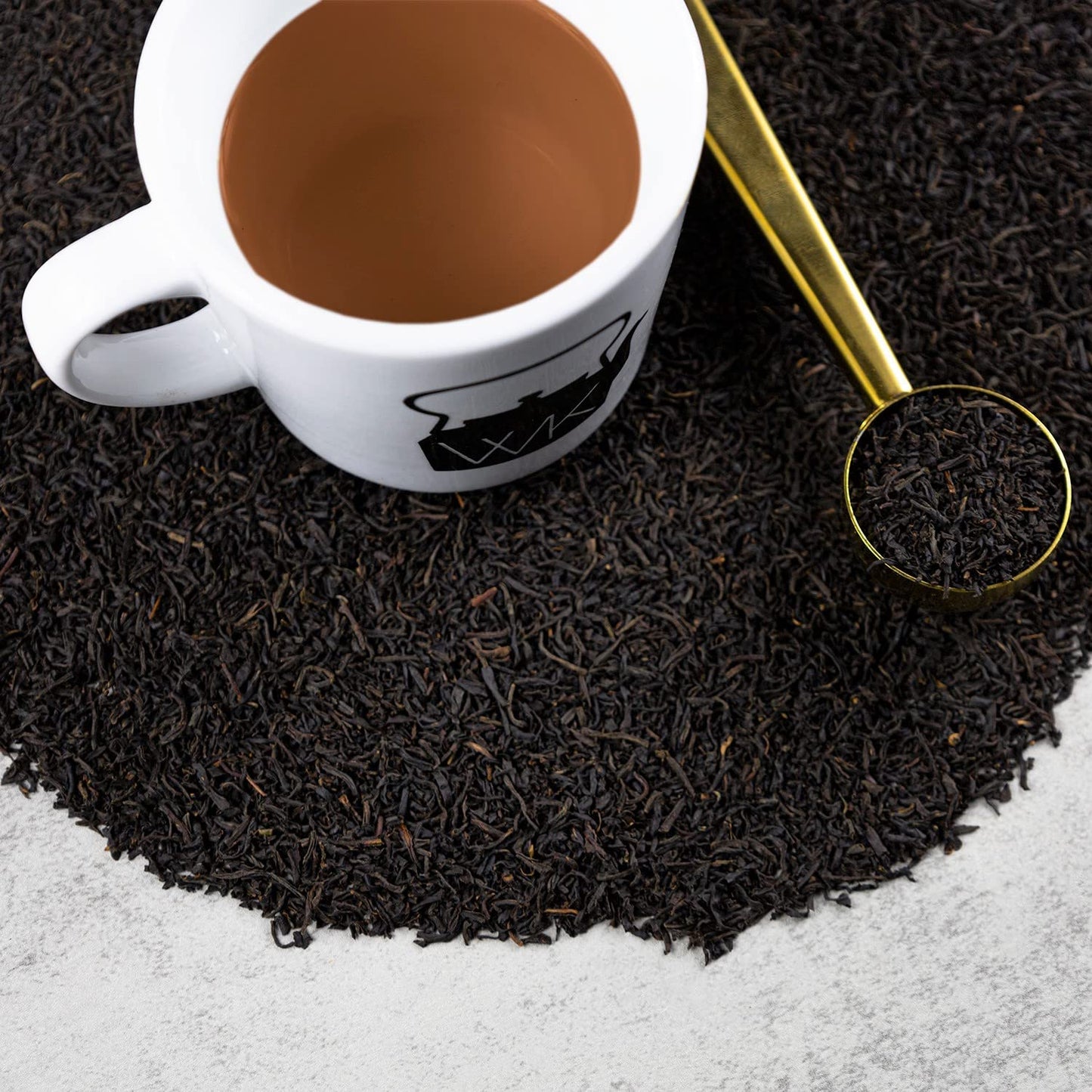 The Whistling Kettle Black Tea - Organic Energizing Caffeinated Black Tea - 4oz (76 servings) (Keemun Panda #1)