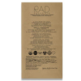Rad Chocolate Vegan Milk Chocolate Maple Sugar | 3 pack | Certified Organic | Gluten & Soy Free Chocolate | Paleo Friendly