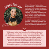 SideDish & Primal Gourmet Uncle Ronny's BBQ Sauce - Pack of 1 - Refined Sugar Free, Seed Oil Free BBQ Sauce with All-Natural Ingredients - Gluten