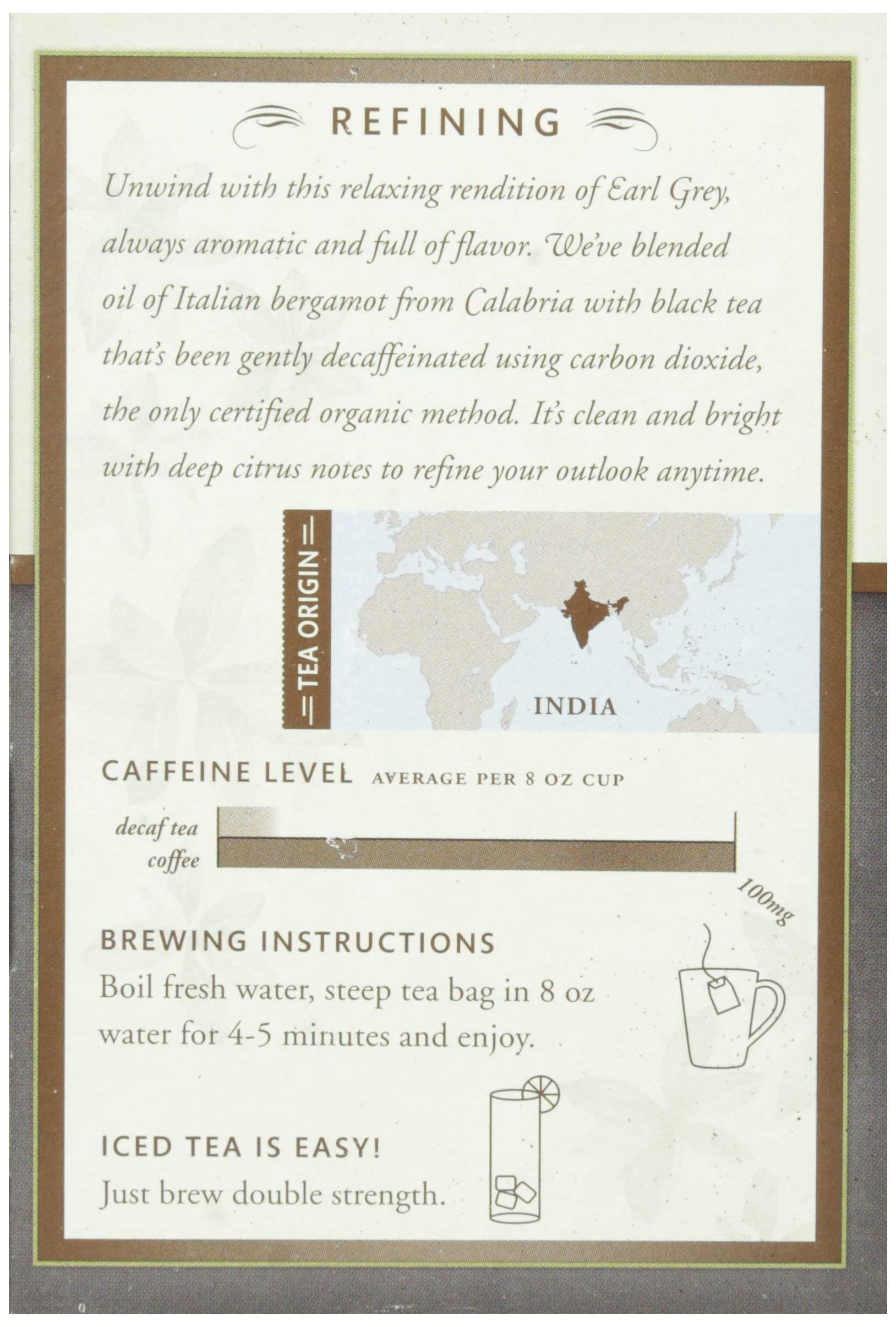 Choice Organic, Decaf Earl Grey, 16 ct