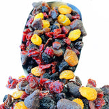 NY SPICE SHOP Happy Cherry Berry Trail Mix - 3 Pound Healthy Trail Mix - Mixture of Peanuts, Almonds, Pecans, Cranberries, Golden Raisins, Diced