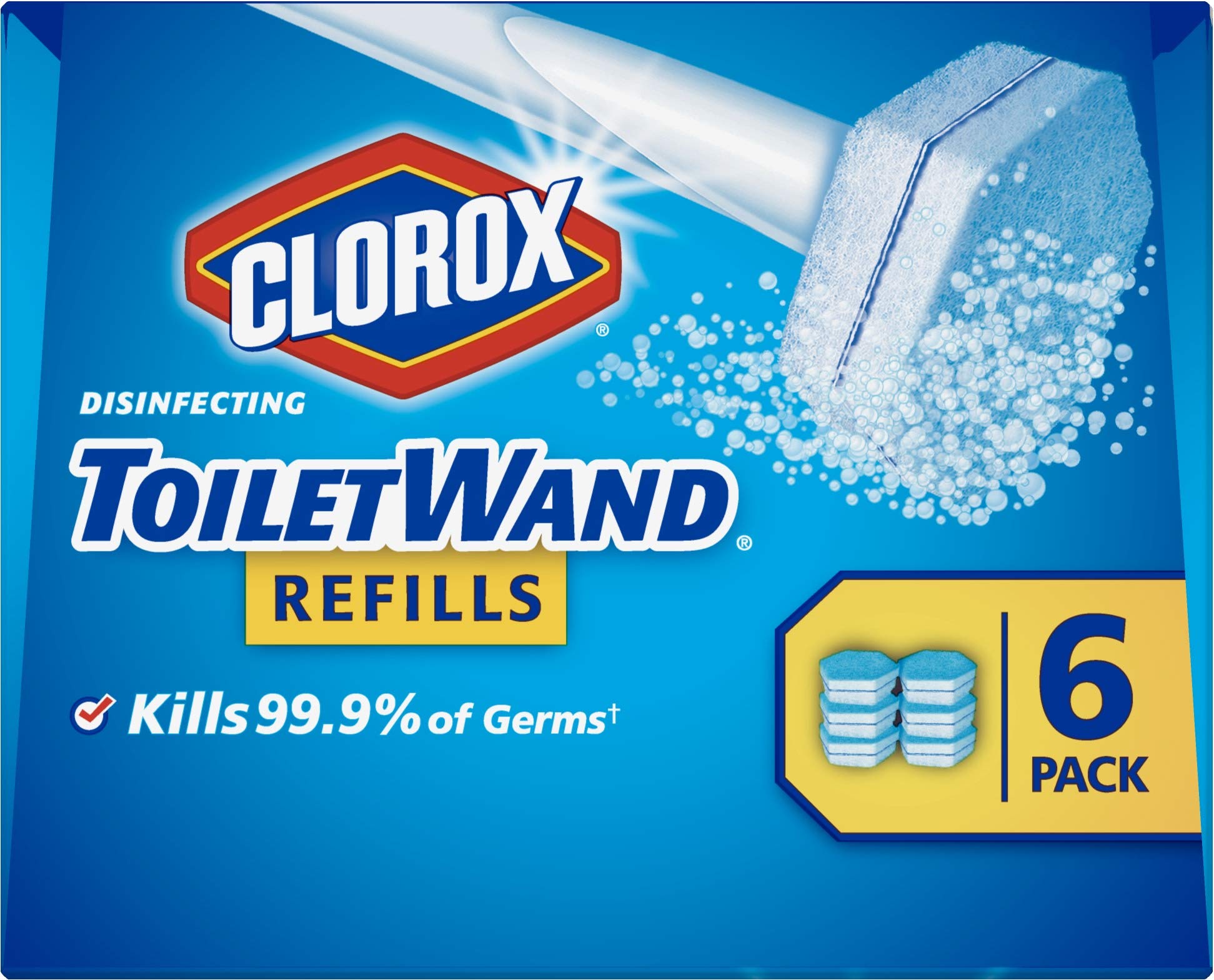 Clorox Wand Heads, 10 Count, Package May Vary