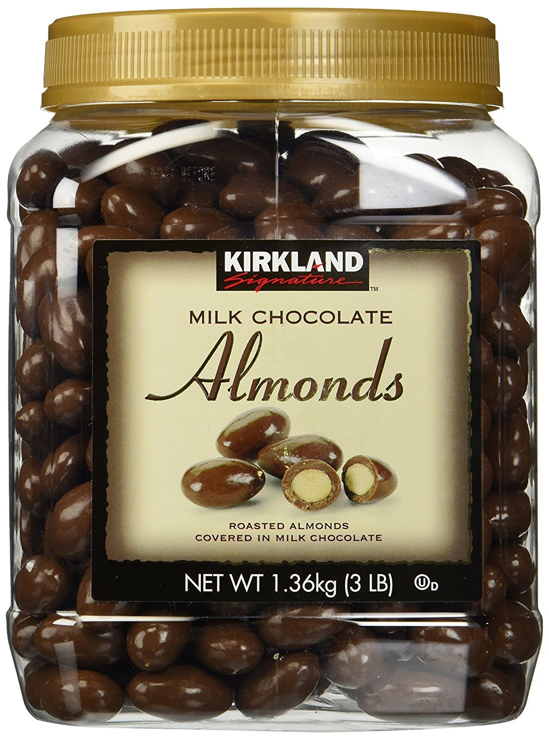 Signatures Milk Chocolate, Almonds, 48 Ounce SNnxcb, 3Pack (48 Ounce)