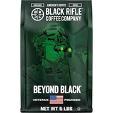 Black Rifle Coffee Company Beyond Black, 5 lb Bag, Ground Coffee Dark Roast - Roasted Blend Made from Arabica Beans - Colombian & Brazilian Beans