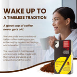 Danesi Caffe Italian Coffee Capsules - Medium Roast Espresso Coffee Pods for Home & Office Use - Premium Italian Oro Blend, 50-Count Pack